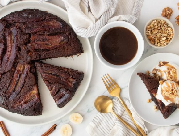 Resep Bananas Foster Brownies